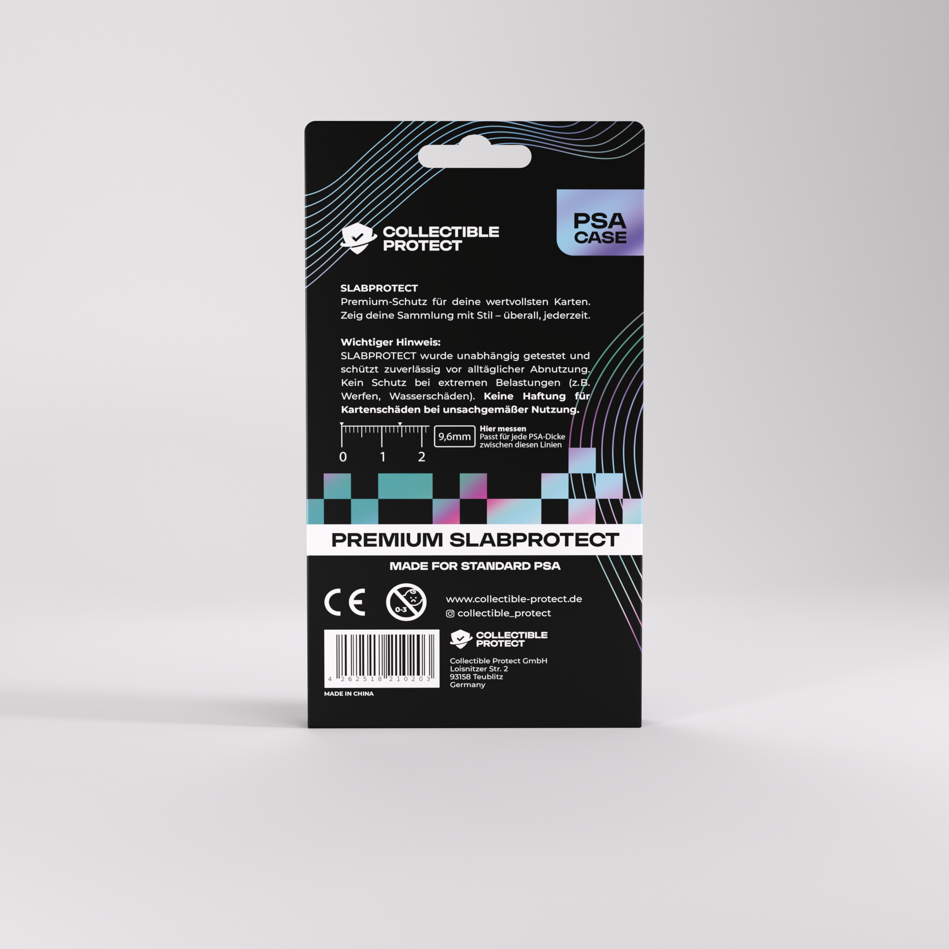 Collectible Protect Premium Slabprotect PSA Thick 130pt Red