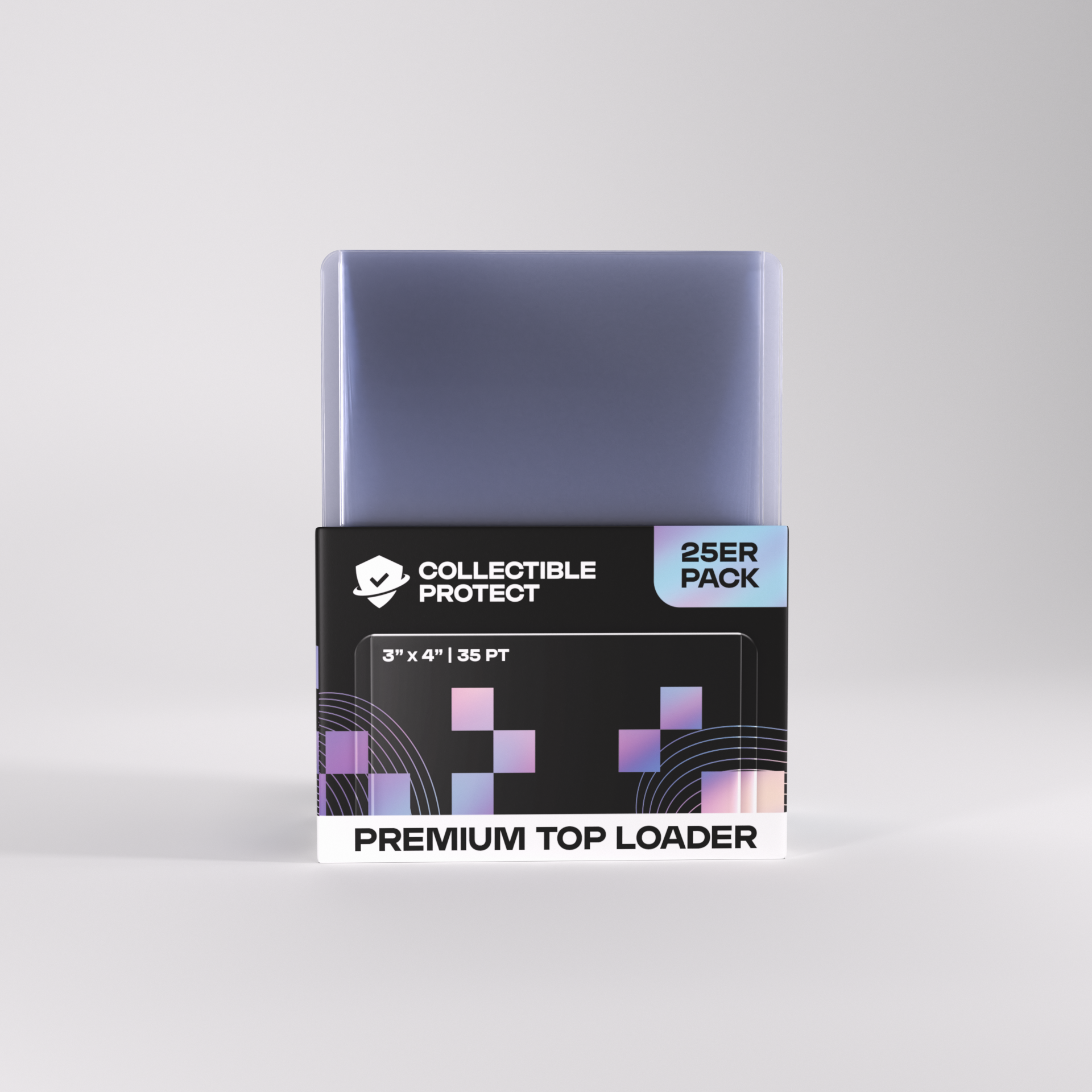 Collectible Protect Premium Toploader 35pt Blue Border