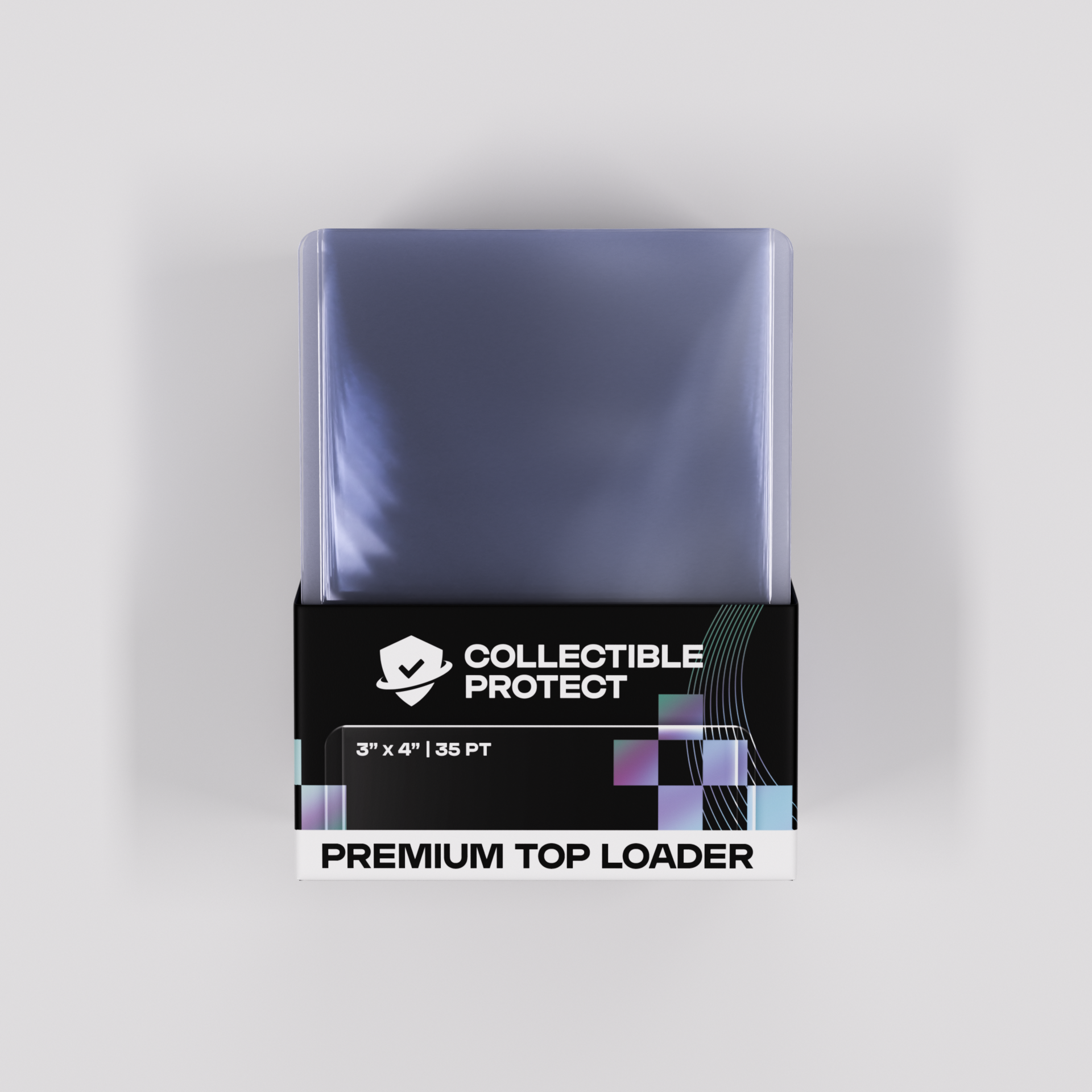 Collectible Protect Premium Toploader 35pt Blue Border